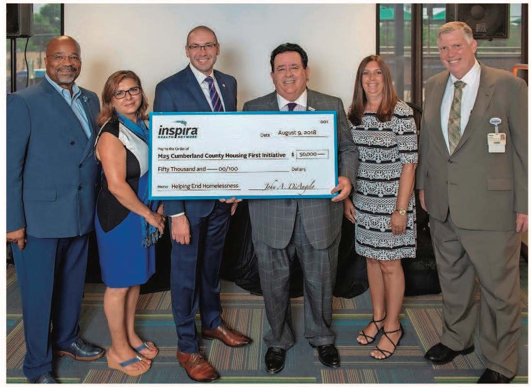 Inspira Cheque Presentation